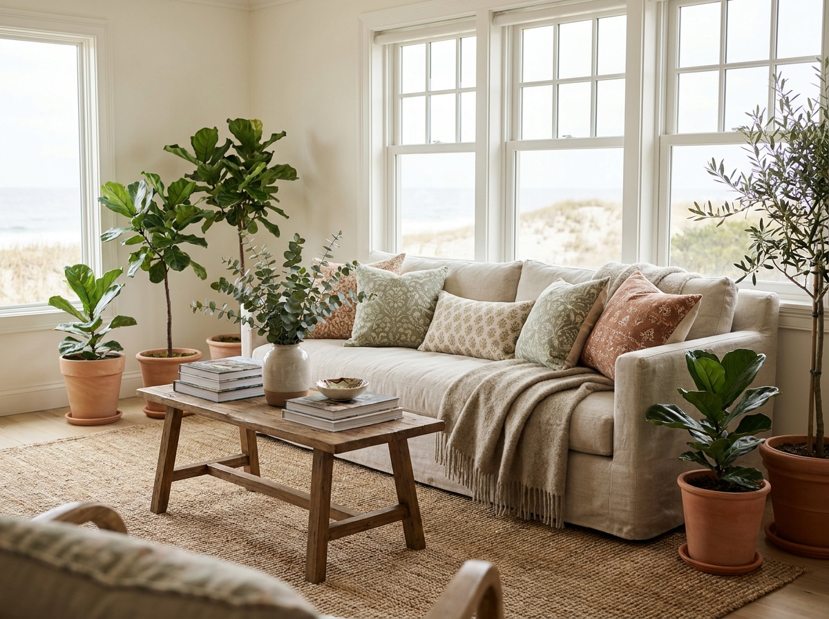 Styled living room in Conway, SC
